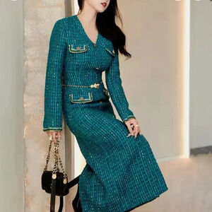 Elegant  Tweed dress